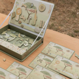 Μαγνητικό Παιχνίδι Σύνθεσης Εικόνων Safari Friends - Little Dutch (7453)