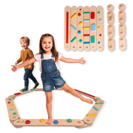 Ξύλινο Μονοπάτι Ισορροπίας Montessori - Family Nation