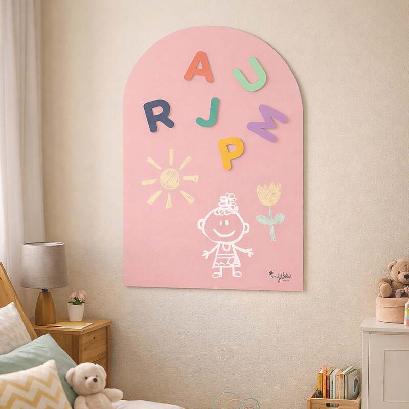 Μαγνητικός Πίνακας Τοίχου  MagneKids™ Arch Dusty Rose - Family Nation