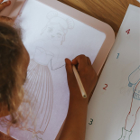 Τάμπλετ Ζωγραφικής Σχέδιο Μόδας 2 Όψεων K-DRAW-PRO με Οθόνη LED και Μαυροπίνακα