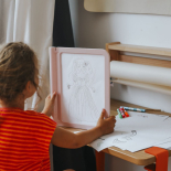 Τάμπλετ Ζωγραφικής Σχέδιο Μόδας 2 Όψεων K-DRAW-PRO με Οθόνη LED και Μαυροπίνακα