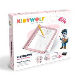 Τάμπλετ Ζωγραφικής Σχέδιο Μόδας 2 Όψεων K-DRAW-PRO με Οθόνη LED και Μαυροπίνακα