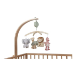 Ξύλινο Μουσικό Μόμπιλε για Κούνια Safari Friends - Little Dutch (8300)