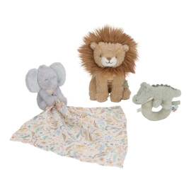 Σετ Δώρου για Νεογέννητα Safari Friends - Little Dutch (8315)Σετ Δώρου για Νεογέννητα Safari Friends - Little Dutch (8315)