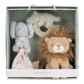 Σετ Δώρου για Νεογέννητα Safari Friends - Little Dutch (8315)Σετ Δώρου για Νεογέννητα Safari Friends - Little Dutch (8315)
