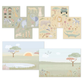 Βιβλίο με Αυτοκόλλητα Safari Friends - Little Dutch (126904)Βιβλίο με Αυτοκόλλητα Safari Friends - Little Dutch (126904)