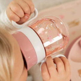 Εκπαιδευτικό Ποτηράκι 200ml με Χειρολαβές Mio Fairy Garden - Little Dutch