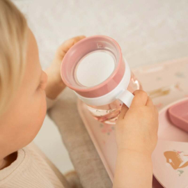 Εκπαιδευτικό Ποτηράκι 200ml με Χειρολαβές Mio Fairy Garden - Little Dutch