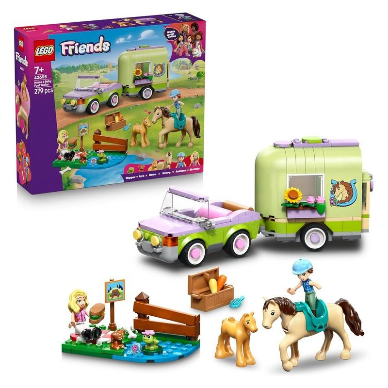 Lego Friends - Τρέιλερ για Άλογο & Πουλαράκι (42695)Lego Friends - Τρέιλερ για Άλογο & Πουλαράκι (42695)