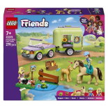 Lego Friends - Τρέιλερ για Άλογο & Πουλαράκι (42695)