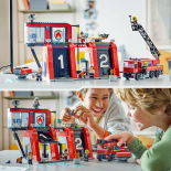 Lego City - Πυροσβεστικός Σταθμός με Πυροσβεστικό Όχημα (60414)