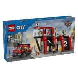 Lego City - Πυροσβεστικός Σταθμός με Πυροσβεστικό Όχημα (60414)