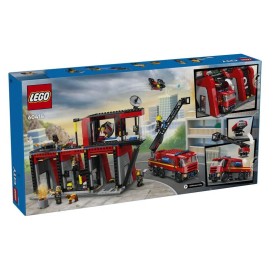 Lego City - Πυροσβεστικός Σταθμός με Πυροσβεστικό Όχημα (60414)