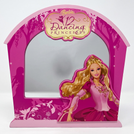 Ξύλινος Καθρέφτης Barbie Dancing Princess