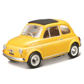 Bburago 1:24 Fiat 500F (1965) Κίτρινο (22098)