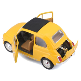 Bburago 1:24 Fiat 500F (1965) Κίτρινο (22098)