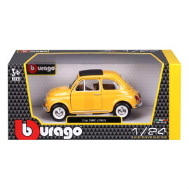 Bburago 1:24 Fiat 500F (1965) Κίτρινο (22098)