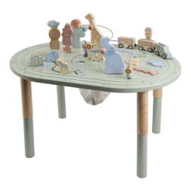 Ξύλινο Τραπεζάκι Δραστηριοτήτων Safari Friends - Little Dutch (7441)