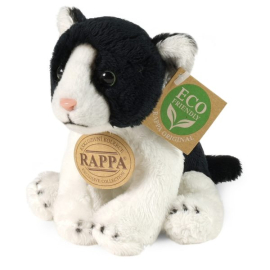 Λούτρινο Γατάκι Ασπρόμαυρο 30 εκ. Eco Friendly - Rappa (203938)