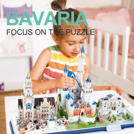 3D Παζλ City Line Βαυαρία 178 κομ (MC267h)3D Παζλ City Line Βαυαρία 178 κομ (MC267h)