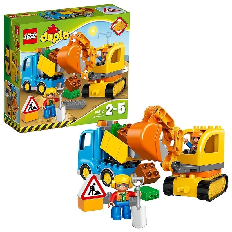 Lego Duplo - Φορτηγό & Ερπυστριοφόρος Εκσκαφέας (10812)Lego Duplo - Φορτηγό & Ερπυστριοφόρος Εκσκαφέας (10812)