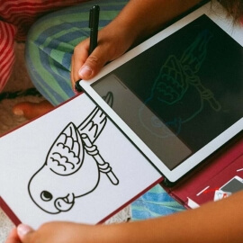 Kidydraw-Mini Tablet Ζωγραφικής Pets - Kidywolf (183942)