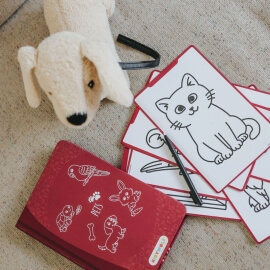 Kidydraw-Mini Tablet Ζωγραφικής Pets - Kidywolf (183942)