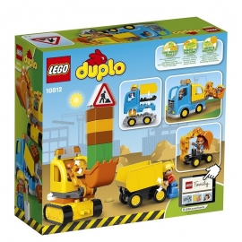 Lego Duplo - Φορτηγό & Ερπυστριοφόρος Εκσκαφέας (10812)