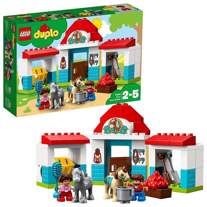 Lego Duplo - Σταύλος τών Πόνυ της Φάρμας (10868)Lego Duplo - Σταύλος τών Πόνυ της Φάρμας (10868)