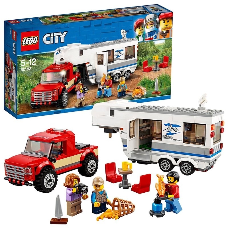 Lego City - Ημιφορτηγό και Τροχόσπιτο (60182)Lego City - Ημιφορτηγό και Τροχόσπιτο (60182)