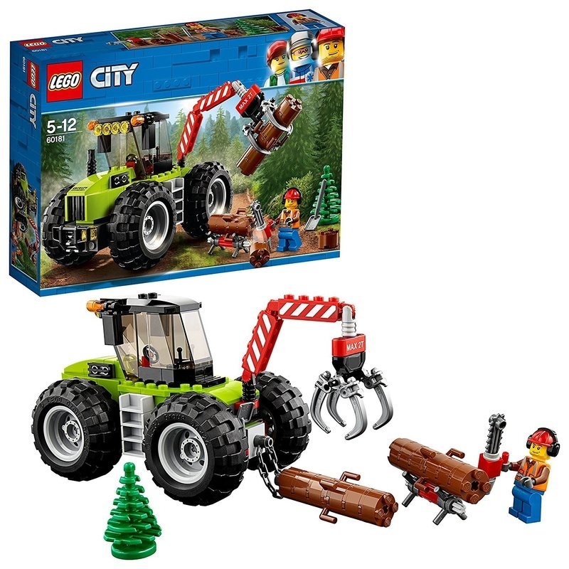 Lego City - Τρακτέρ του Δάσους (60181)Lego City - Τρακτέρ του Δάσους (60181)