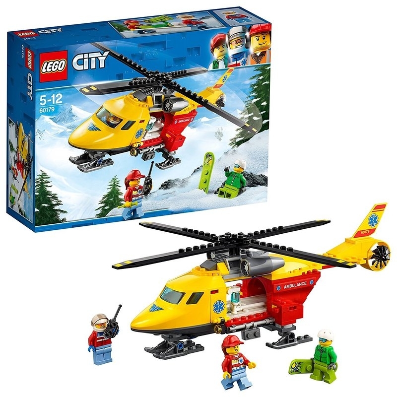 Lego City - Ασθενοφόρο Ελικόπτερο (60179)Lego City - Ασθενοφόρο Ελικόπτερο (60179)