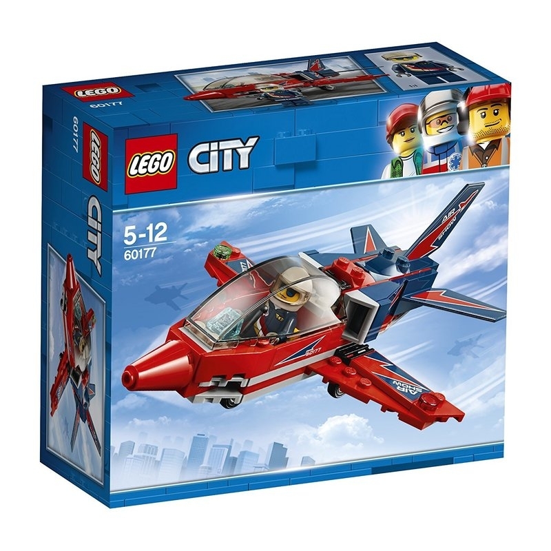 Lego City - Τζέτ Αεροπορικής Επίδειξης (60177)Lego City - Τζέτ Αεροπορικής Επίδειξης (60177)