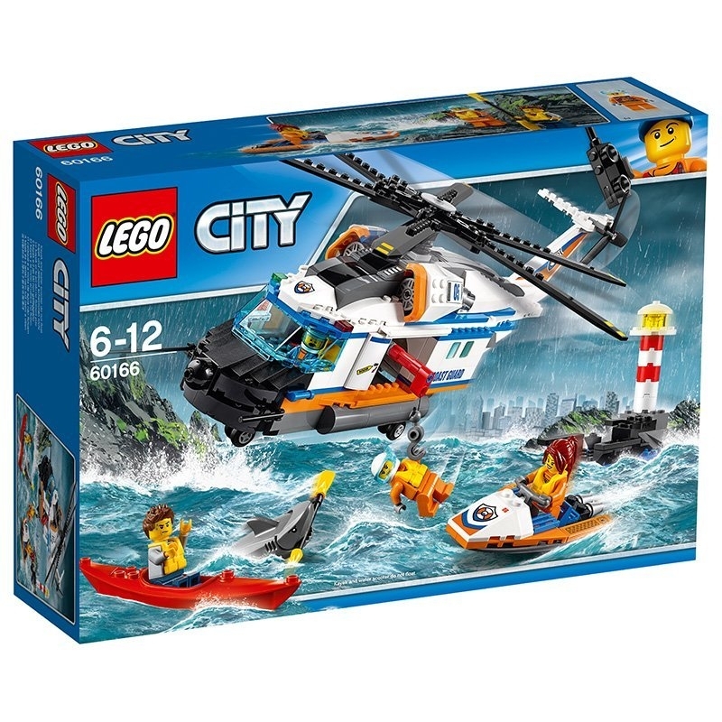 Lego City - Διασωστικό Ελικόπτερο Βαριάς Χρήσης  (60166)Lego City - Διασωστικό Ελικόπτερο Βαριάς Χρήσης  (60166)