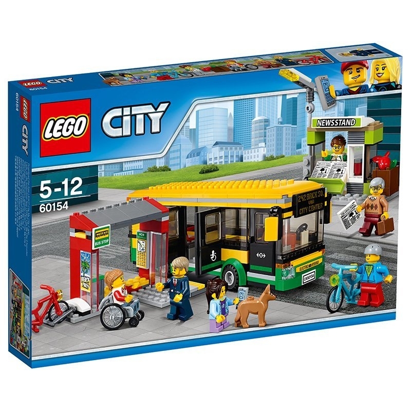 Lego City - Στάση Λεωφορείου (60154)Lego City - Στάση Λεωφορείου (60154)