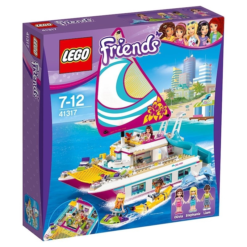 Lego Friends - Το Καταμαράν της Λιακάδας (41317)Lego Friends - Το Καταμαράν της Λιακάδας (41317)