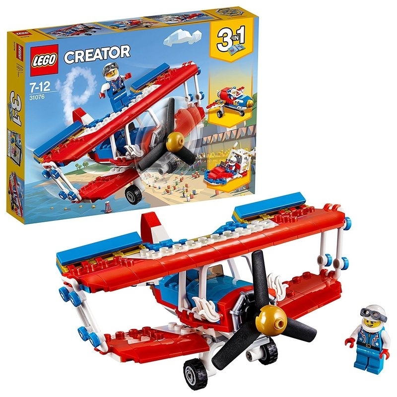 Lego Creator - Ακροβατικό Αεροπλάνο για Τολμηρούς (31076)Lego Creator - Ακροβατικό Αεροπλάνο για Τολμηρούς (31076)