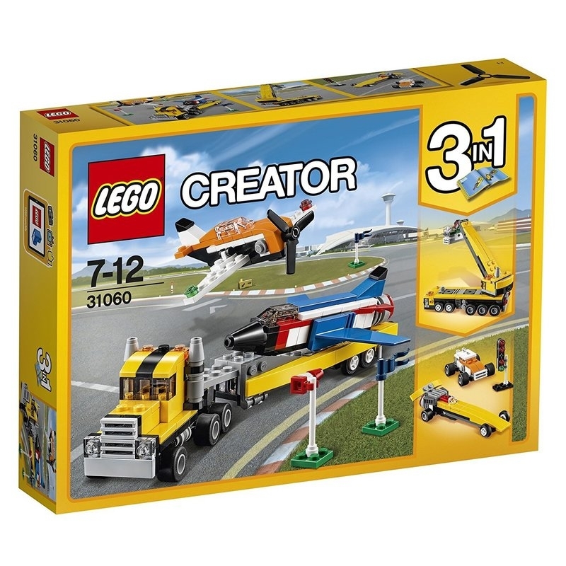 Lego Creator - Οι Άσοι της Αεροπορικής Επίδειξης (31060)Lego Creator - Οι Άσοι της Αεροπορικής Επίδειξης (31060)