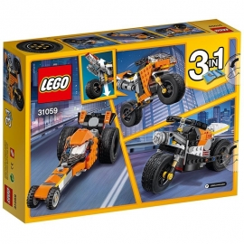 Lego Creator - Πορτοκαλί Μοτοσυκλέτα Δράσης (31059)