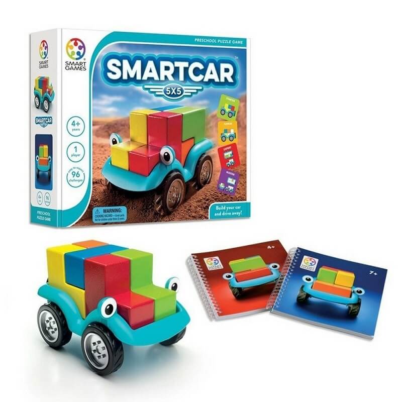Smart Games Επιτραπέζιο ξύλινο - Το έξυπνο αυτοκίνητο (SG-018)