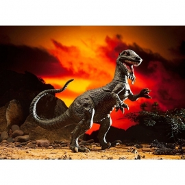 Δεινόσαυροι - Αλλόσαυρος Σετ με χρώματα, κόλλα & πινέλο