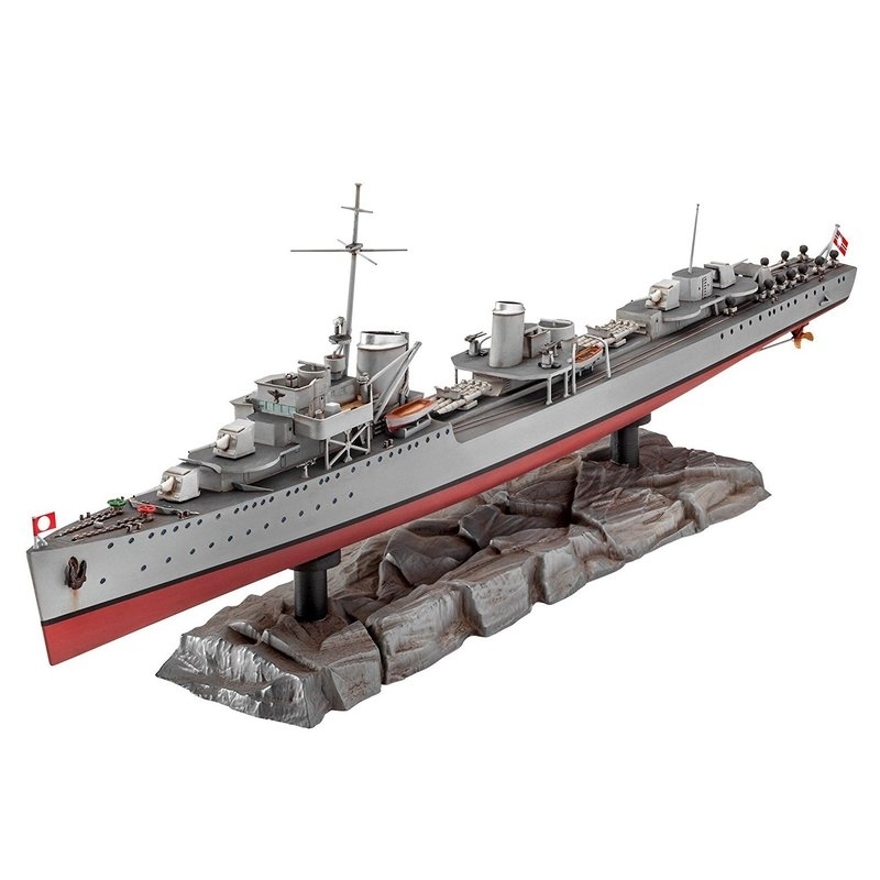 Πολεμικό Πλοίο German Destroyer Type 1936Πολεμικό Πλοίο German Destroyer Type 1936