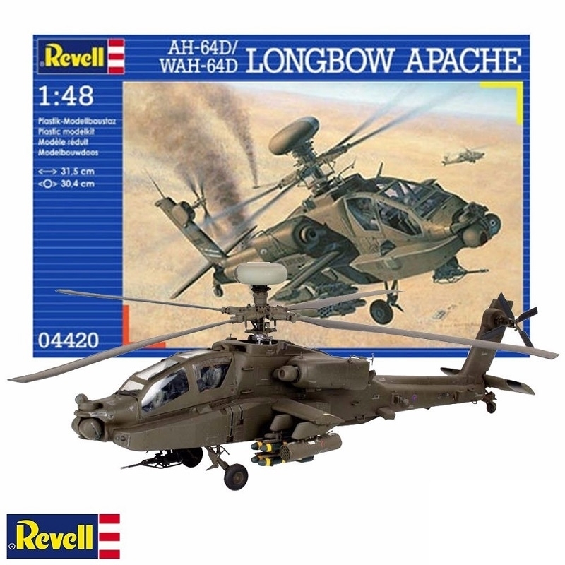 Πολεμικό Ελικόπτερο AH-64D Longbow Apache 1/48Πολεμικό Ελικόπτερο AH-64D Longbow Apache 1/48