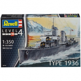 Πολεμικό Πλοίο German Destroyer Type 1936