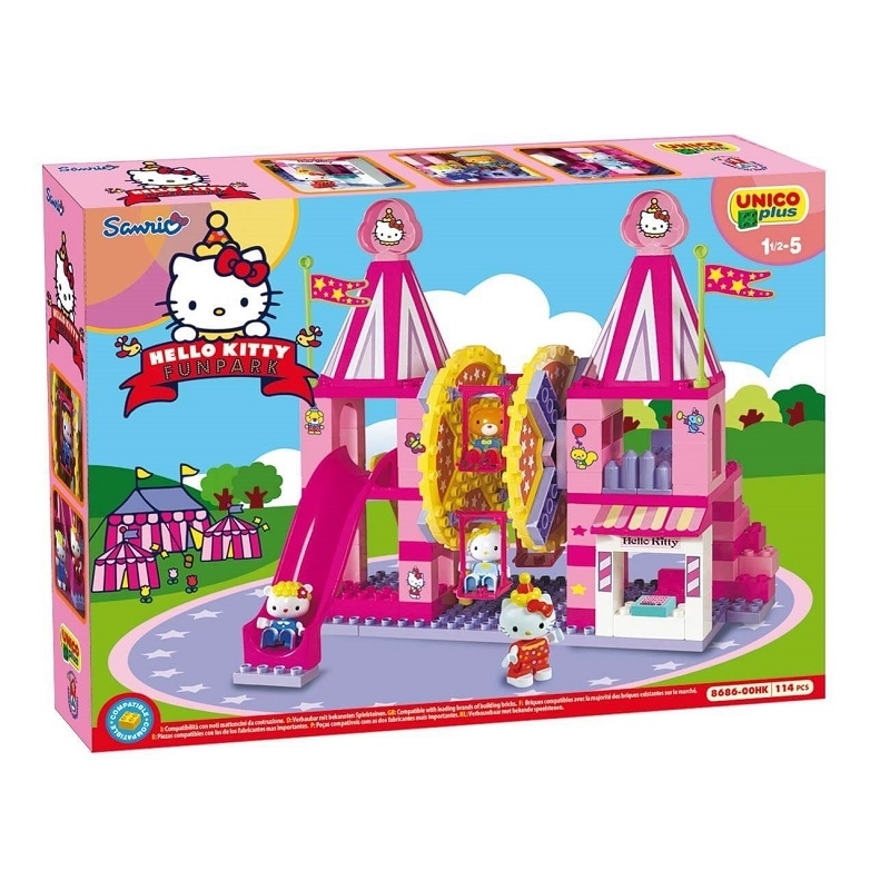 Unico Plus Τουβλάκια Λούνα Πάρκ - Hello Kitty 114 κομ.Unico Plus Τουβλάκια Λούνα Πάρκ - Hello Kitty 114 κομ. Unico Plus Τουβλάκια Λούνα Πάρκ - Hello Kitty 114 κομ.Unico Plus Τουβλάκια Λούνα Πάρκ - Hello Kitty 114 κομ.