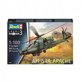 Πολεμικό Ελικόπτερο AH-64A Apache 1/100