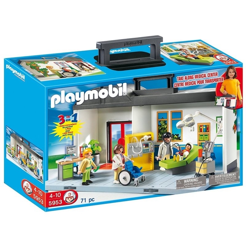 Playmobil City Life - Βαλιτσάκι Νοσοκομείο (5953)Playmobil City Life - Βαλιτσάκι Νοσοκομείο (5953)