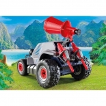 Playmobil The Explorers - Όχημα Λαθροκυνηγών και Οικογένεια Τρικεράτωψ (9434)