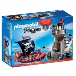 Playmobil Πειρατές - Πειρατικό Καράβι και Φάρος (9522)