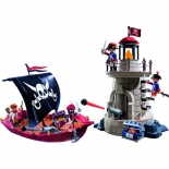 Playmobil Πειρατές - Πειρατικό Καράβι και Φάρος (9522)